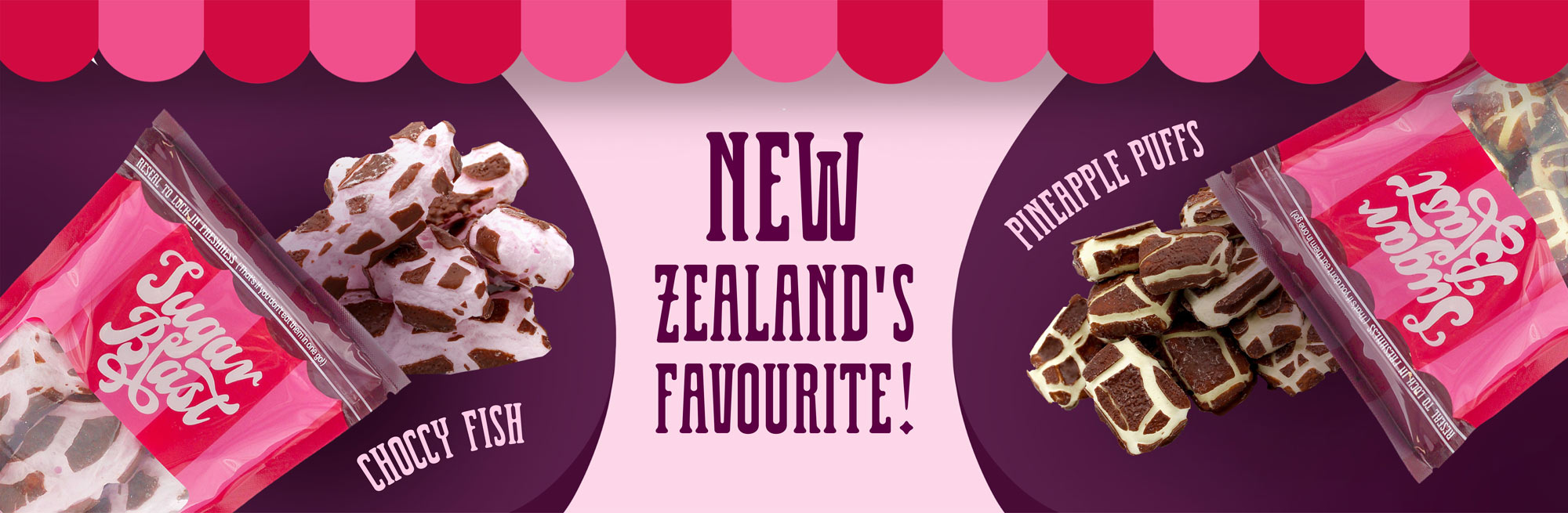 New Zealand Freeze Dried Favourite Lollies / Candy