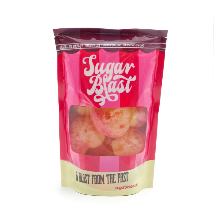 Sour Peach Hearts Packet